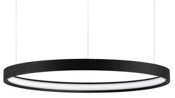 Żyrandol ring ZACAPU LE42794 Luces Exclusivas metalowy LED 42W 3000K czarny