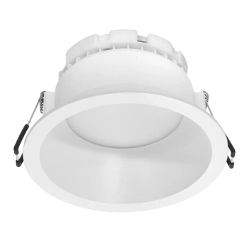 Sufitowy wpuszczany downlight Riga 1642 okrągły metalowy biały
