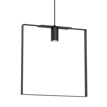 Lampa wisząca metalowa ORTIGA 5155 Shilo ramka czarna