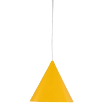 Stożkowa lampa wisząca nad stół CONO 10077 żółty
