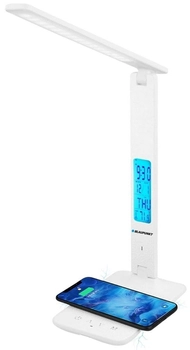 Lampka biurkowa Blaupunkt LBW6PRO LED 6W 3000K-6000K LCD stojąca biała