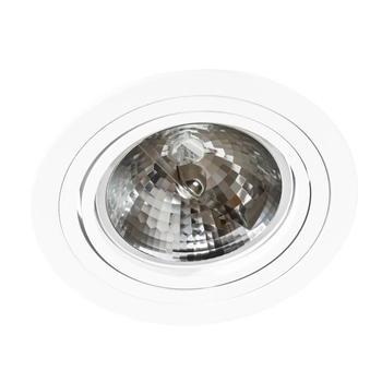 Wpust lampa kierunkowa Stan AZ0861 okrągła spot do zabudowy biała