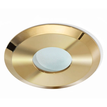 Wpuszcana lampa sufitowa OSCAR AZ2800 Azzardo IP44 do łazienki złoty