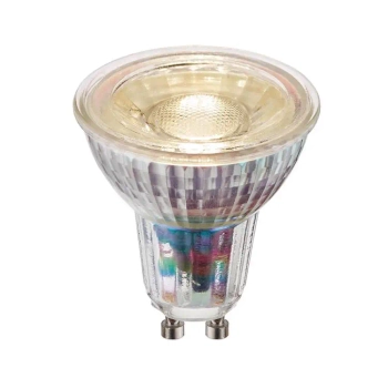 Ściemnialna żarówka szklana 90982 GU10 6W 470lm 3000K przezroczysta