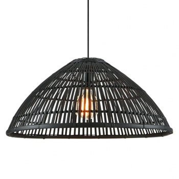 Bambusowa lampa wisząca Capello 108674 Markslojd kuchenna czarna