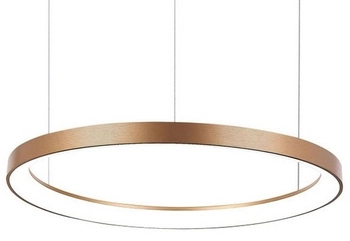 Lampa wisząca Agnes AZ5017 LED 38W pierścień złota
