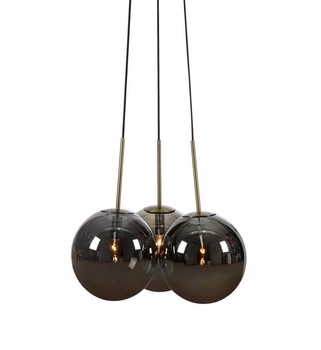 Lampa sypialniana Dione 108417 szklane kule wiszące czarne