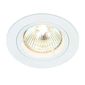 Okrągła lampa sufitowa Cast 52331 Saxby downlight biała