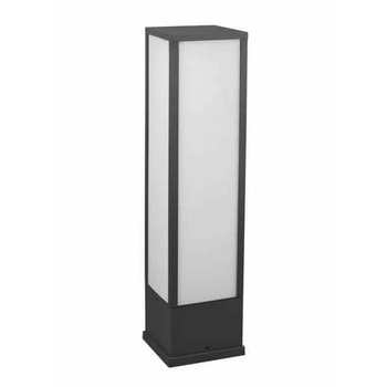 Ogrodowa LAMPA stojąca ATHIE DL142526260 Trio metalowa OPRAWA outdoor LED 15W 3000K słupek IP54 grafitowy