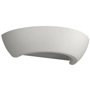 Ceramiczny kinkiet SL.0160 salonowa lampa ścienna biała