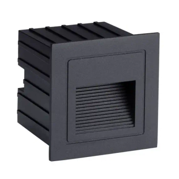 Lampa zewnętrzna ścienna CENDILO LE75319 LED 3W 3000K IP65 wpust czarny