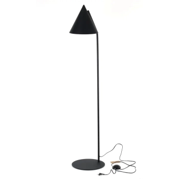 Podłogowa lampa do czytania CONO 16010 salonowa czarny