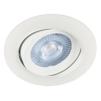 Wpust LAMPA sufitowa MONI 03858 Ideus regulowana OPRAWA okrągła LED 5W 4000K oczko białe