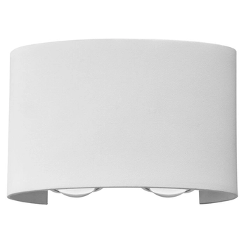 Ogrodowy kinkiet Ortelo OWL-6650-2-WH-3K Italux LED 4W 3000K IP54 biały