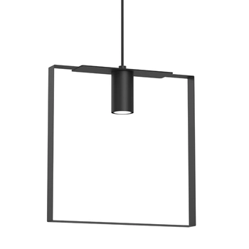 Jadalniana lampa wisząca ORTIGA 5154 Shilo frame metalowa czarna