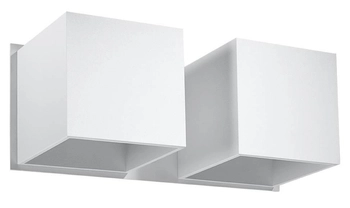 Kinkiet LAMPA ścienna SL.0656 loftowa OPRAWA metalowe kostki cubes białe