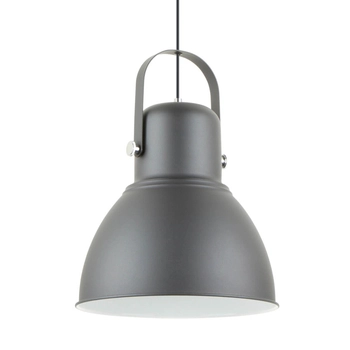 Kuchenna lampa wisząca Kairos A8015-SBK Zumaline industrialna kopuła metal czarny