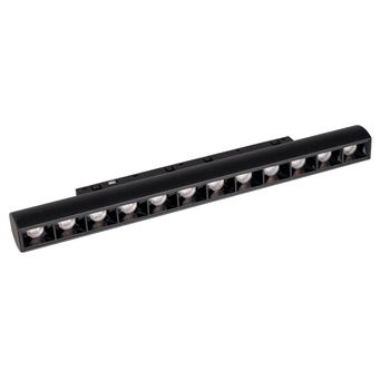Obrotowa lampa sufitowa magnetyczna MAX N0003N LED 12W 3000K czarna