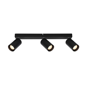 Potrójna lampa sufitowa Nesto SPL-23436-3-BK Italux tuby do holu czarna