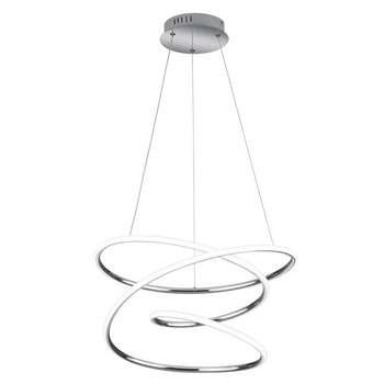 Wisząca lampa NEMENIA DL106-37051 RL Light LED 36W 4000K pofalowana chrom