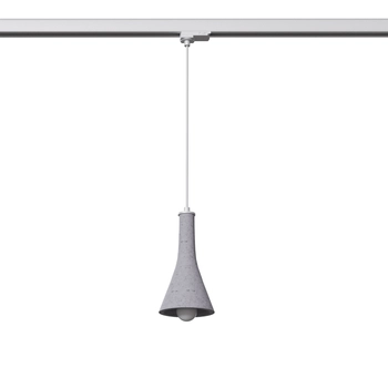 Trójobwodowa lampa wisząca do szyn tuba REA MYL.00148 szara biała