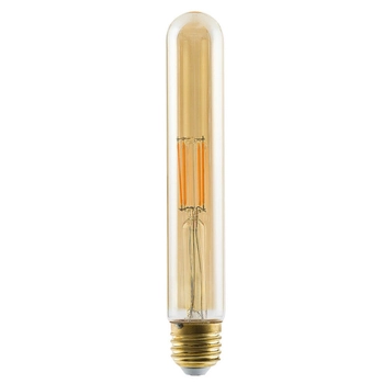 Podłużna żarówka Vintage 10595 LED 6W 2200K 450lm 230V tuba bursztynowy