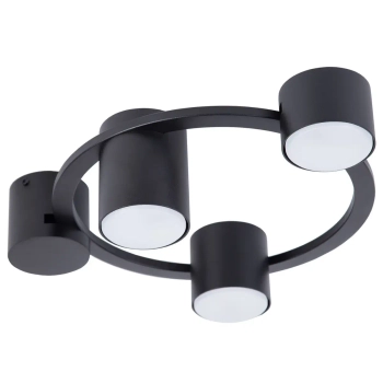 Sufitowa lampa ring Kodo 3 41337 metalowe tuby spoty czarne