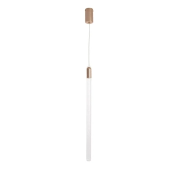 Szklana lampa wisząca Jacob ABR-LWSJ-3W-3000K LED 2,5W 3000K złota biała