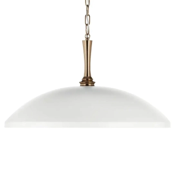 Żyrandol na łańcuchu Delarosa KL-DELAROSA-P-WH do salonu biały