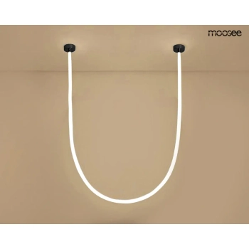 Wiszący wąż LED LASSO biały czarny MSE15011004942 65W 3000-4000K CCT