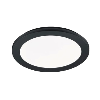 Okrągły plafon łazienkowy CAMILLUS R62921532 LED 15W 3000K IP44 czarny