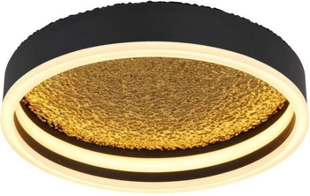 Lampa przysufitowa Hedi 48460-24 LED 24W 3000K czarna złota