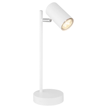 Regulowana lampa biurkowa ROBBY 57910TW  stojąca LAMPA do gabinetu biała