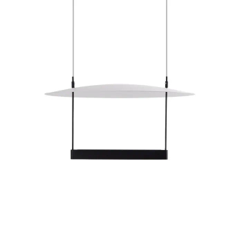Wisząca lampa PORTOFINO czarna biała AZ6659 1xLED 23W 3000K ściemnialna