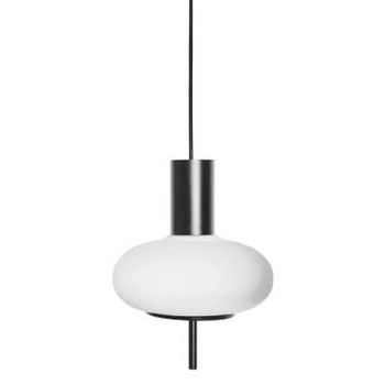 Lampa wisząca nad wyspę Torni TOA122P0 metalowa czarna biała