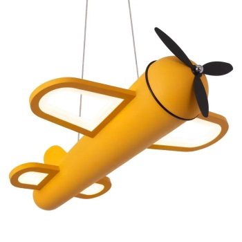 Dziecięca wisząca lampa Fokker 77490/26/34 LED 26W 2500K srebrny