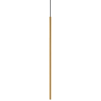 Wisząca lampa kuchenna Laser 10446 Nowodvorski podłużna sopel złoty