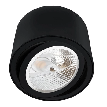 Lampa sufitowa Tocha 1072 Brosline natynkowa spot punktowa czarna