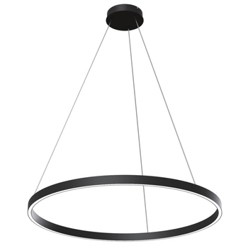 Nowoczesna lampa wisząca Rim MOD058PL-L42B4K LED 51W ring czarny