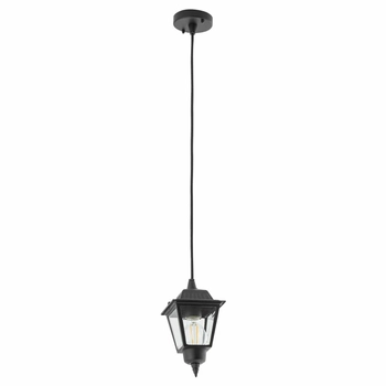 Wisząca lampa balkonowa Ana 10500 Nowodvorski IP44 latarnia metalowa czarna