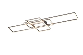 Natynkowy plafon z pilotem ALYRON DL407620010 LED 60W srebrny