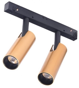 Lampa tuba Niko AZ4588 LED 14W 3000K do systemów magnetycznych czarna złota