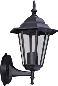 Lampa elewacyjna Standard K-5009A UP CZARNY retro czarna 