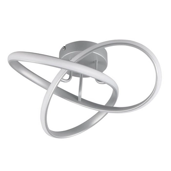 Przysufitowa lampa do salonu AZELRIA DL187-62101 LED 15W 3000K srebrny