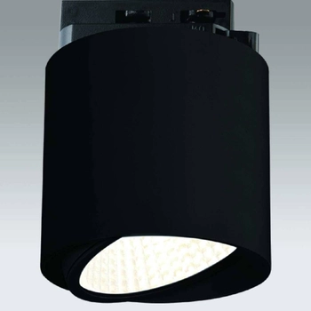LAMPA sufitowa Neo Nero Mobile Track+UFO CR Orlicki Design metalowa OPRAWA do systemu szynowego 1-fazowego czarna chrom