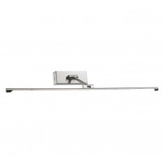 Kinkiet LAMPA ścienna GARRIX MB1263L Italux metalowa OPRAWA listwa LED 12W 3000K nad obraz nikiel