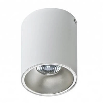 Lampa natynkowa z odbłyśnikiem REMO AZ0821+AZ0819 outlet tubka biały srebrny