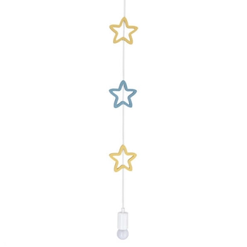 Pokojowa lampa wisząca dla dzieci Stars gwiazdki multikolor