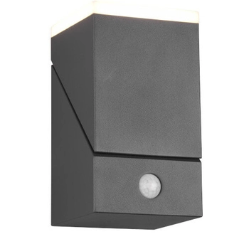 Zewnętrzny kinkiet ścienny HADOR DL142270669 LED 7W 3000K IP54 antracyt