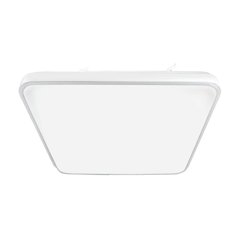 Kwadratowa lampa sufitowa Fabio LED 23W do holu biała